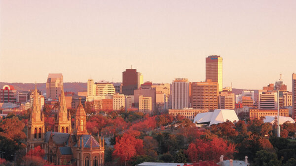 Adelaide City Sunset