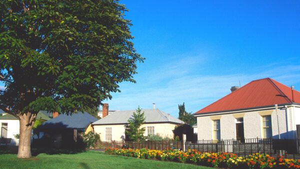 Colonial Cottages Arthur’s Circus Battery Point Hobart