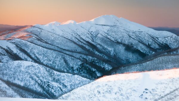 Mount Feathertop near Mount Hotham